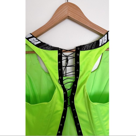 I AM GIA Corset - Neon Green - Picture 2 of 3